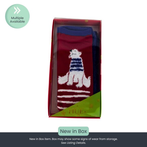 Footsie Christmas Socks Gift Set - Polar Bear (2 Pack) - Picture 1 of 5